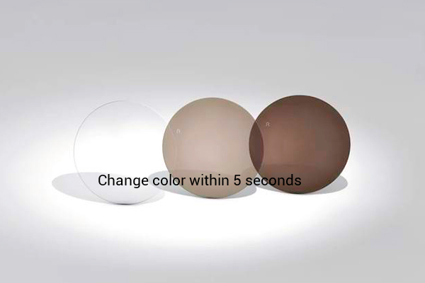 Fast Change Photochromic Lens