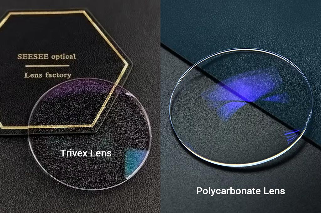 Trivex Eyeglass Lens vs.Polycarbonate Eyeglass Lens