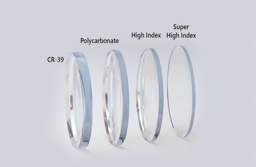 Types of Glasses Lens Materials