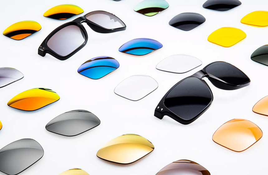 Sunglasses Lenses of Different Materials