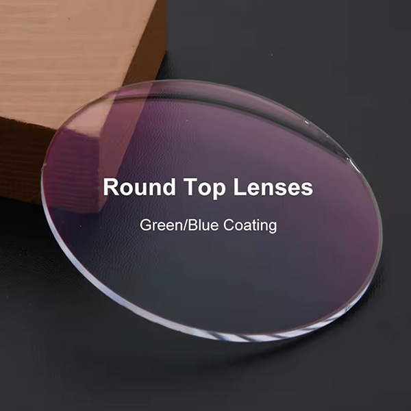 Round Top Bifocal Optical Lens